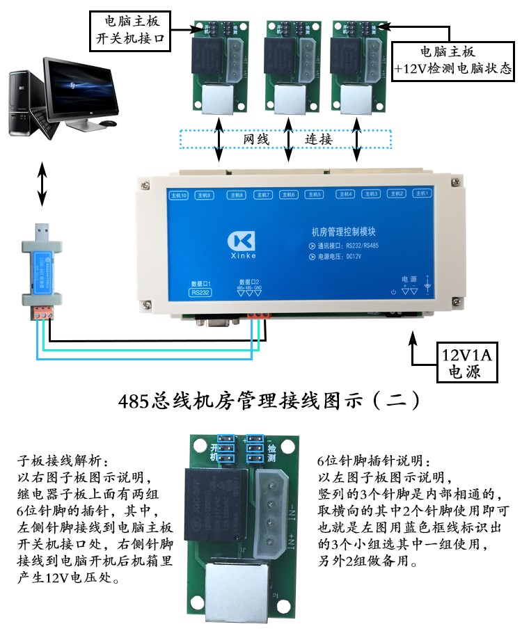 串口485機房管理10路 接線圖示(無标題).jpg
